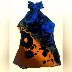 Guess by Marciano 100% silk halter top - sz M